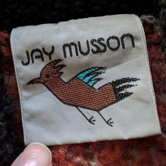 Jay Musson Art Wear Aztec Snake Cardigan Sweater - Picture 5 of 6